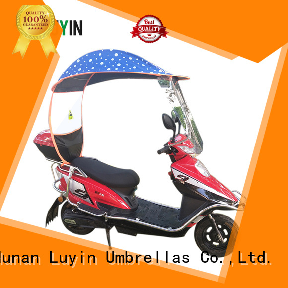 Luyin scooter sun shade for business for rain protection