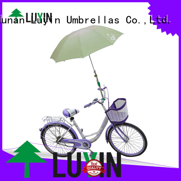 Luyin High-quality rain umbrella holder Supply for bicycle umbrellas
