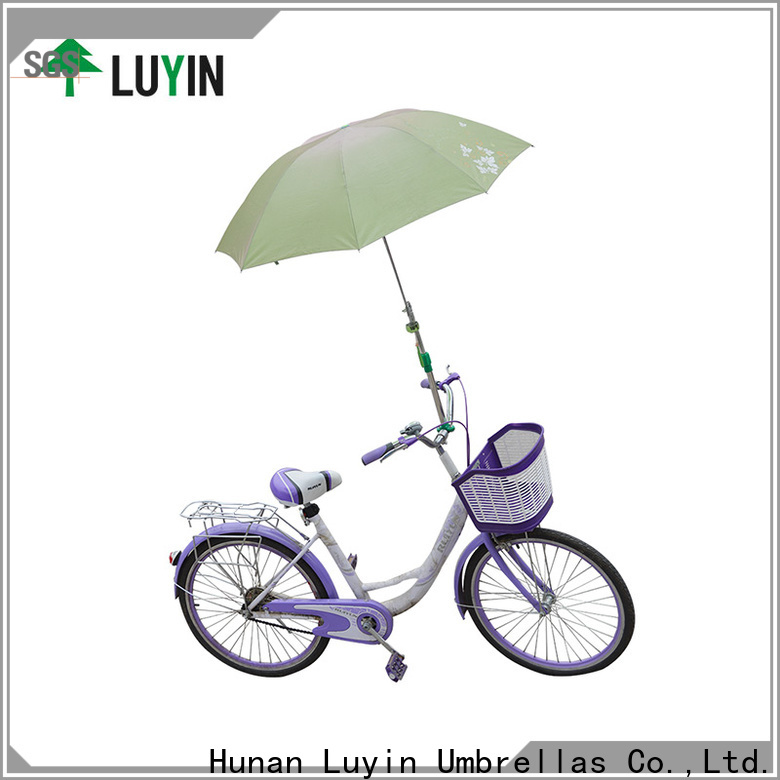 Luyin New bicycle umbrella mount Supply for motorcycles umbrellas